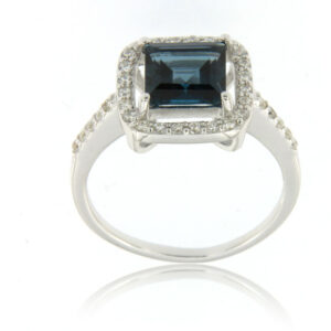 London Blue Topaz Ring