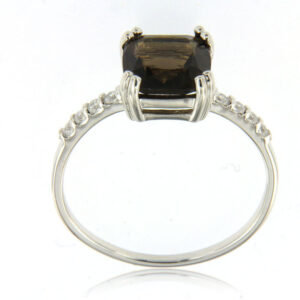 Smoky Topaz Ring