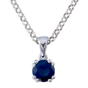 Blue Sapphire Pendant
