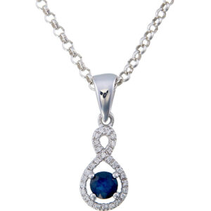 Blue Sapphire Pendant