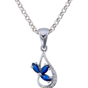Blue Sapphire Pendant
