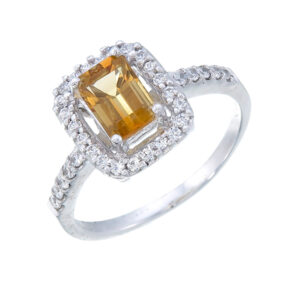 Citrine 7×5 Ring