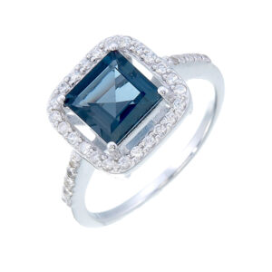 London Blue Topaz Ring