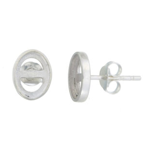 Sterling Silver Studs Rnd 8 mm
