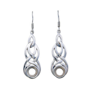 Celtic Style Earrings 7 mm Rnd