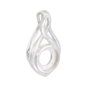 Sterling Silver Pendant Mount 10 mm