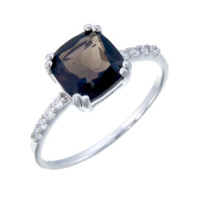 Smoky Topaz Ring