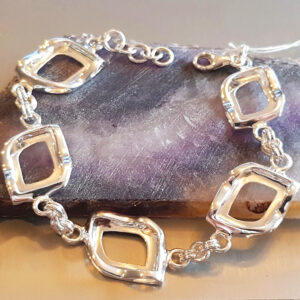 Chunky Fancy Shape Bracelet