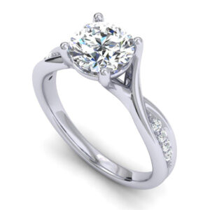 Ring Round Prong Setting