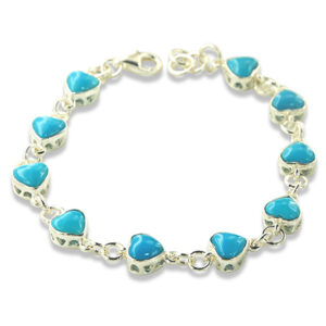 Heart Turquoise Bracelet