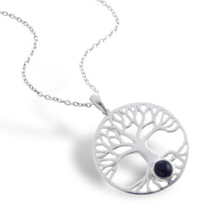 Onyx Tree of Life Pendant