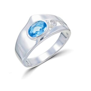 Swiss Blue Ring