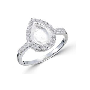 Pear Ring Setting