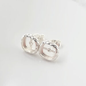 Cushion Stud Earring Setting