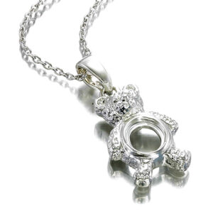 Teddy Bear Pendant Setting