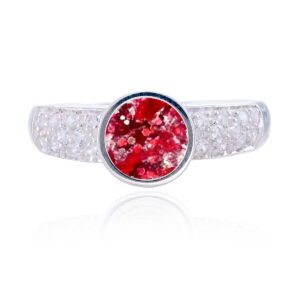 Round CZ ring setting CB