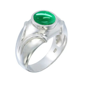 Sterling Silver Round Ring Mount