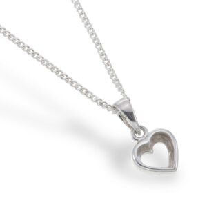 Heart Setting 7x7mm