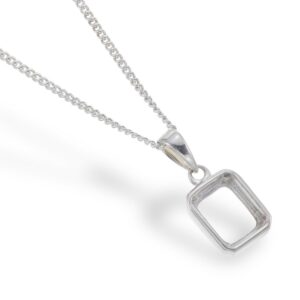 Pendant Setting 8x6mm